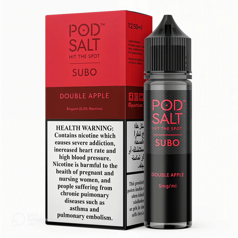 1_eba5726b-28ab-47a7-97aa-35ccc403957e POD SALT SUBO JUICE - DOUBLE APPLE - 3MG - Image 1