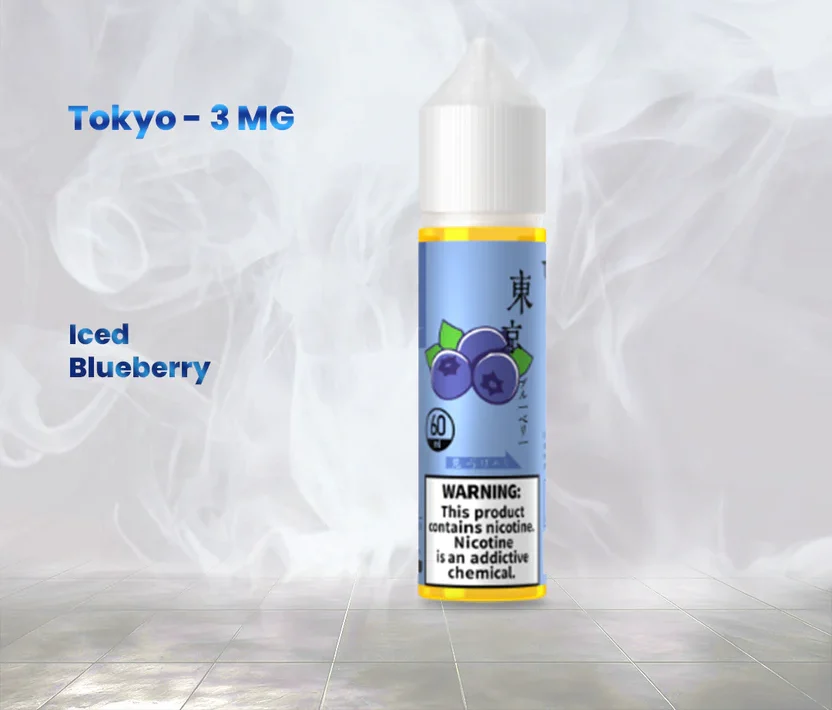 TOKYO - ICED BLUEBERRY - 3MG