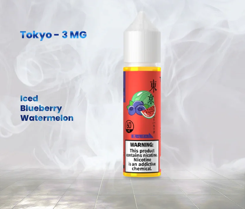 TOKYO - ICED BLUEBERRY WATERMELON - 3MG