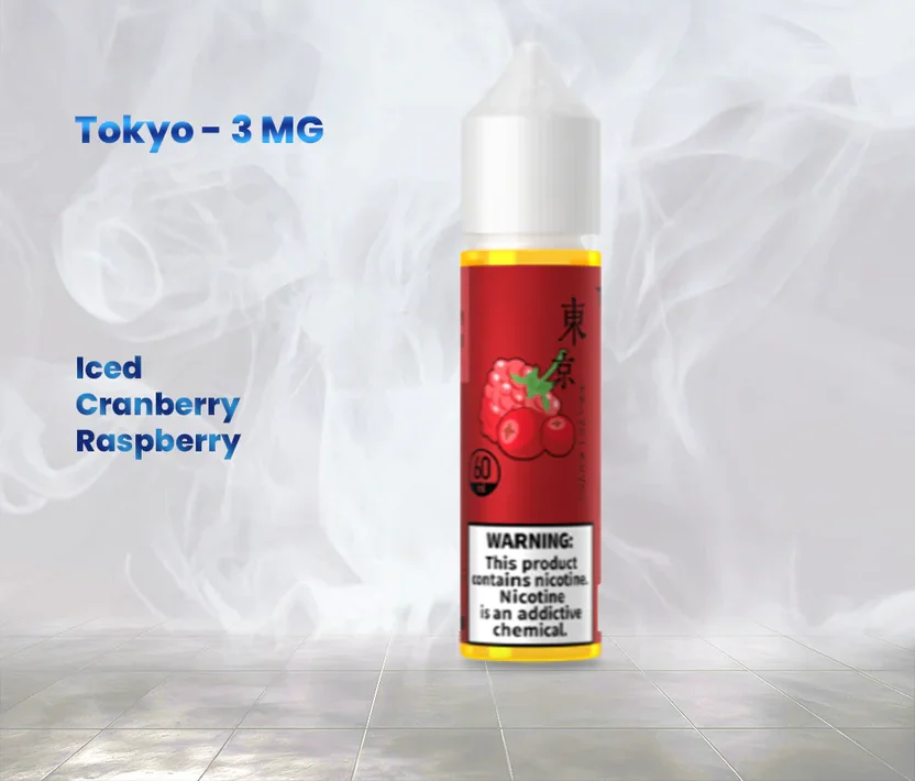 IcedCranberryRaspberry TOKYO - ICED CRANBERRY RASPBERRY - 3MG - Image 1