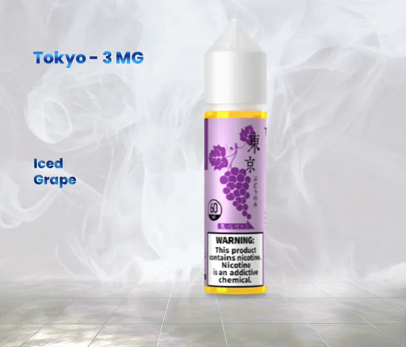 IcedGrape TOKYO - ICED GRAPE - 3MG - Image 1
