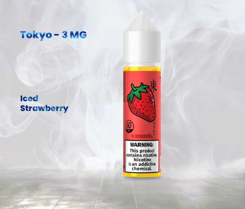 TOKYO - ICED STRAWBERRY - 3MG
