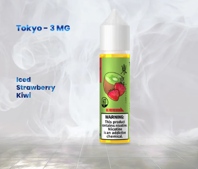 TOKYO - ICED STRAWBERRY KIWI - 3MG
