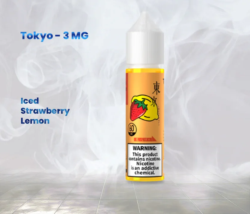 TOKYO - ICED STRAWBERRY LEMON - 3MG